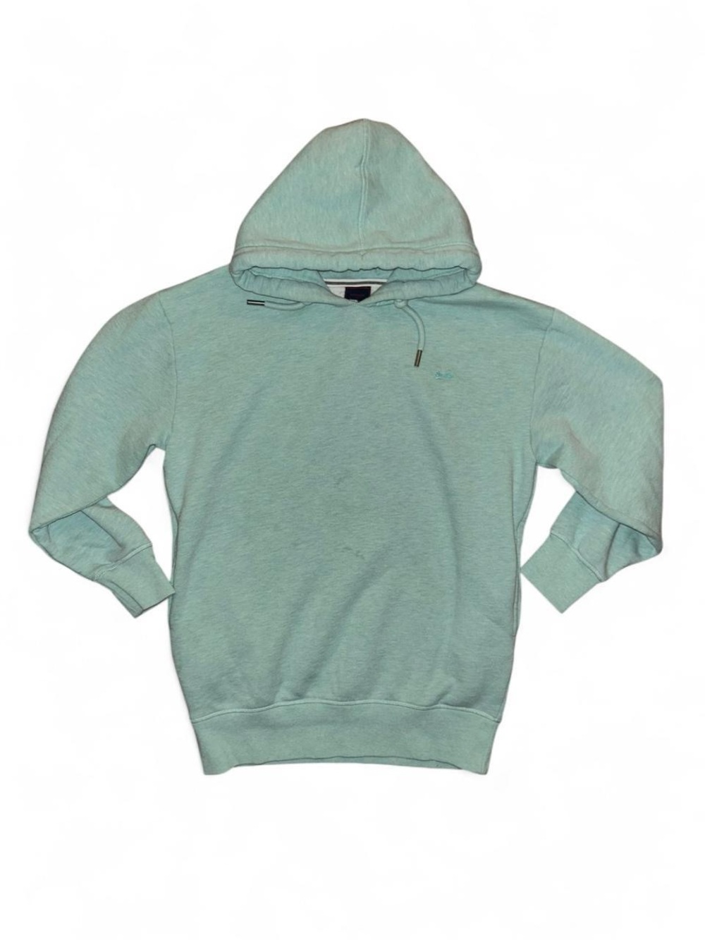 Superdry Mint Green Hooded Sweatshirt size xsmall - Picture 2 of 6